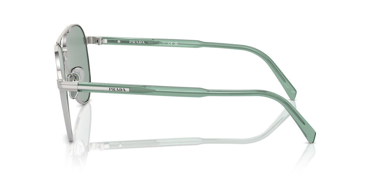 1BC10G - Silver - Petrol Green