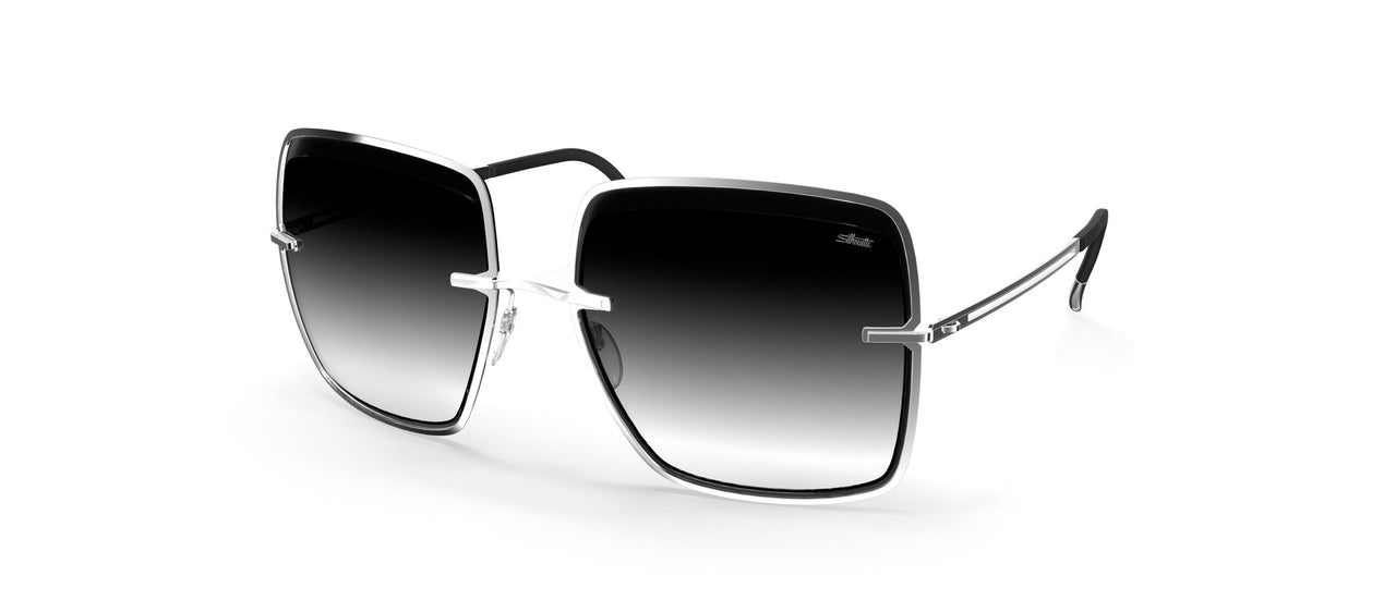 7000 - Rhodium / Black - Classic Grey Gradient