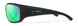 ACOME22 - Wheeler Captivate Pol Green Mirror/matte Black Frame - Captivate Polarized Green Mirror