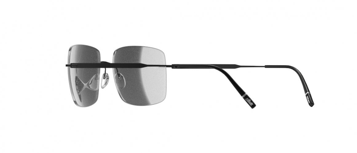 9040 - Pure Black - SLM Silver Mirror Gradient