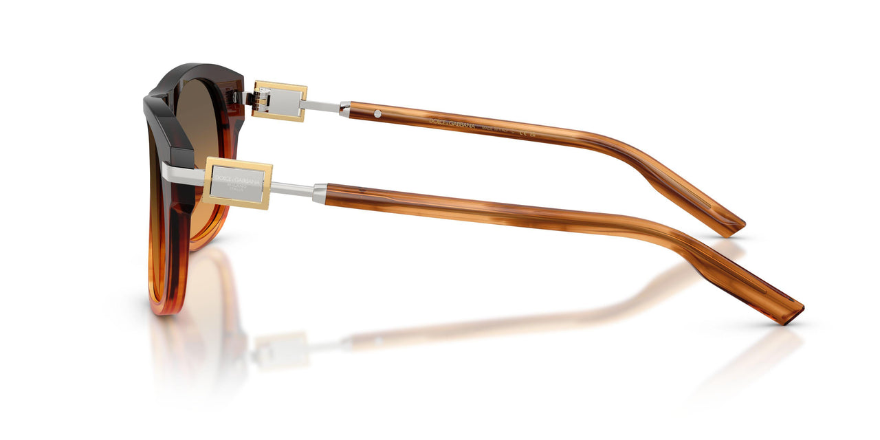 348618 - Brown - Orange Gradient Light Green