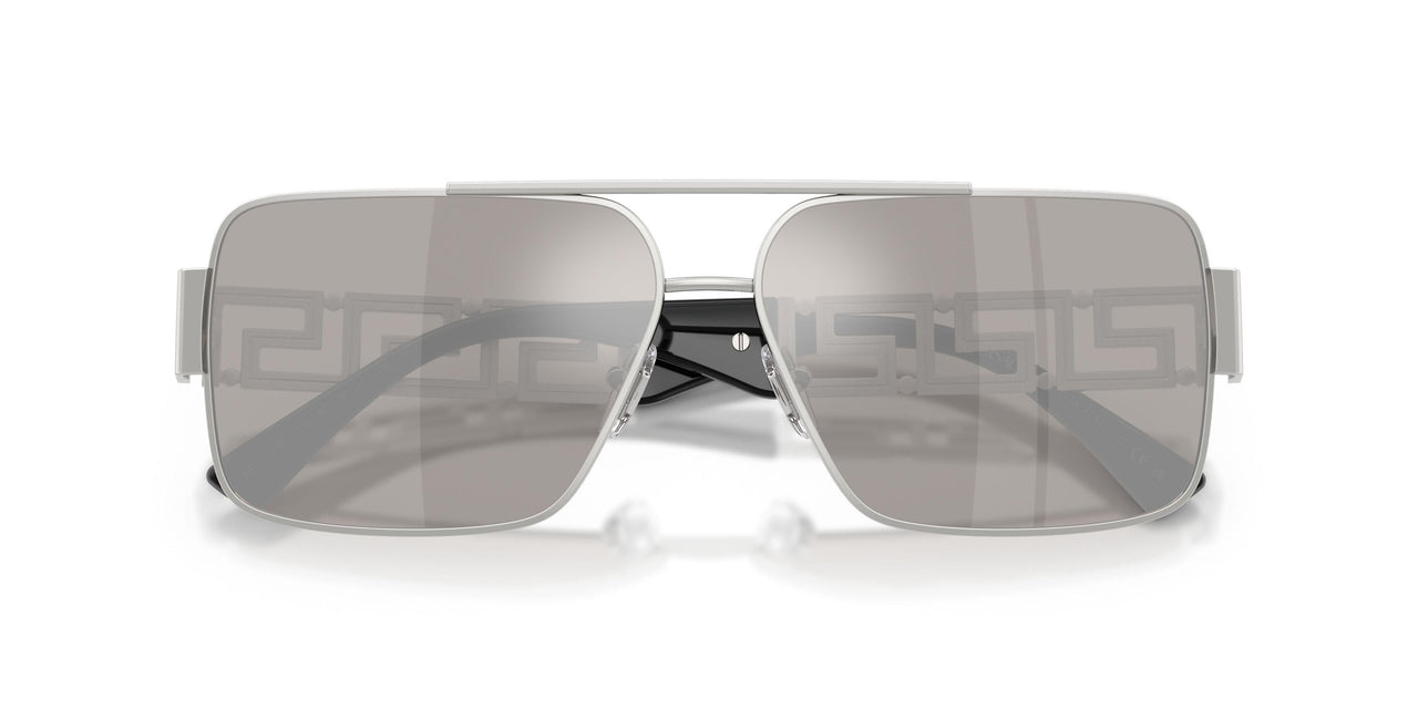 10016G - Silver - Light Grey Mirror Silver 80