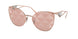 SVF05T - Gold - Pink Tampo Triangles Silver