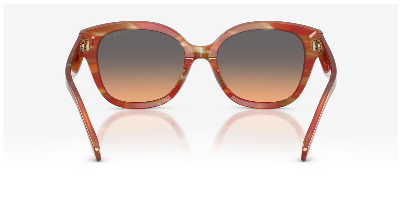 590018 - Red - Smokey Peach Gradient