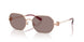 33587N - Gold - Light Brown Purple Mirror
