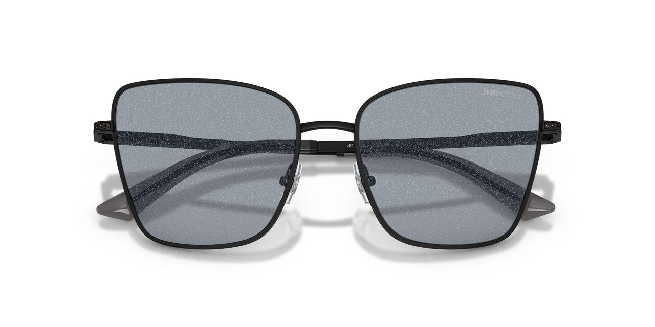 30014R - Black - Dark Grey Glitter