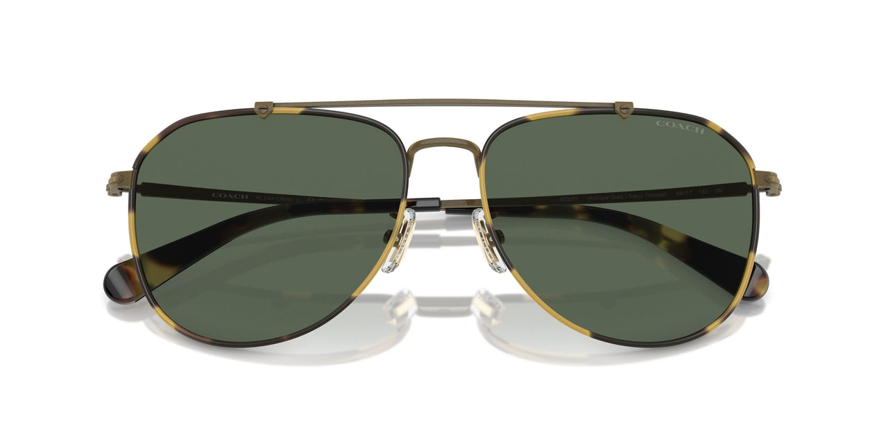 933371 - Gold - Green Solid