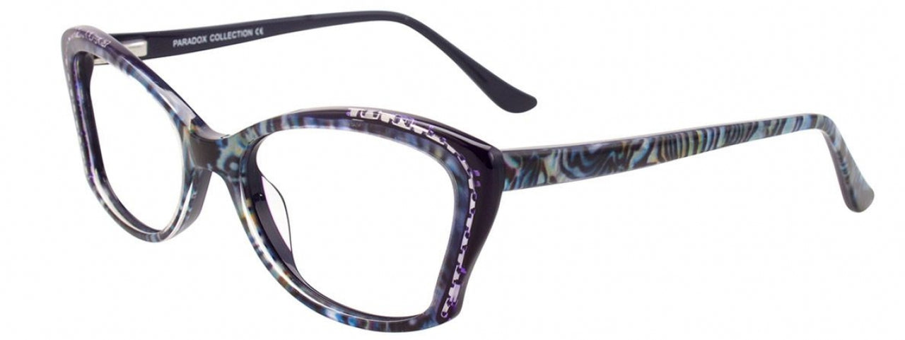 50 - Dark Blue & Purple & Marbled Pearl Blue