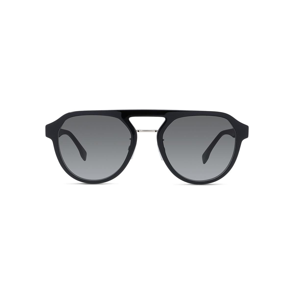 01B - Shiny Black - Dark Grey