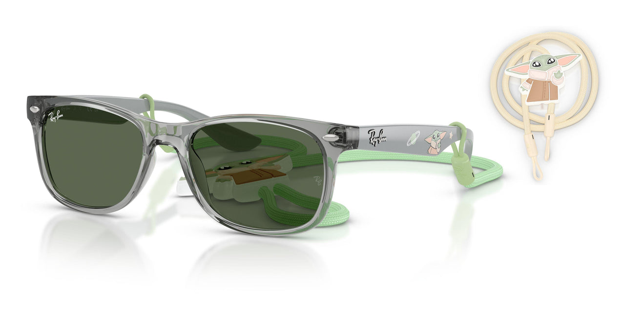 722871 - Transparent Grey - Dark Green