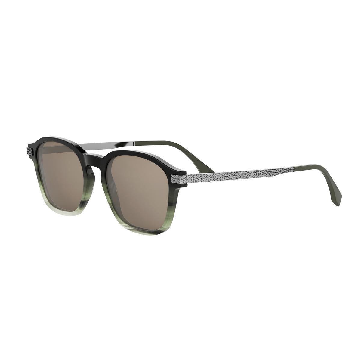 98E - Acetate Shiny Green - Brown
