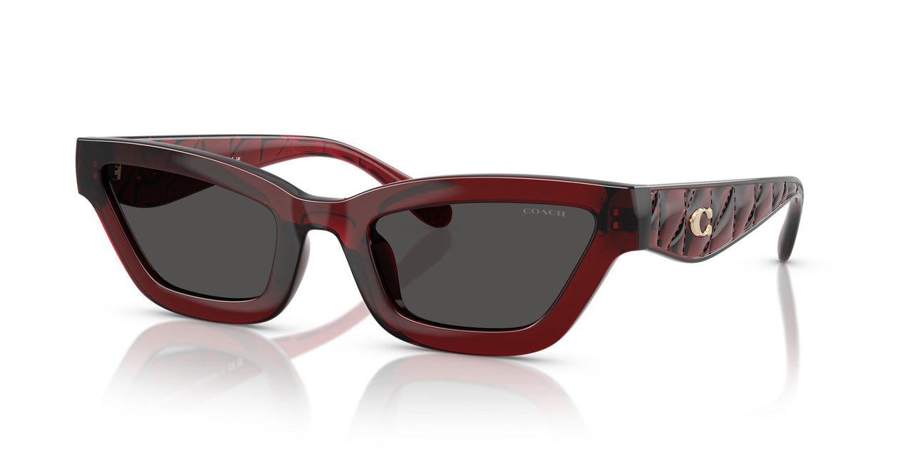 587487 - Red - Grey Solid