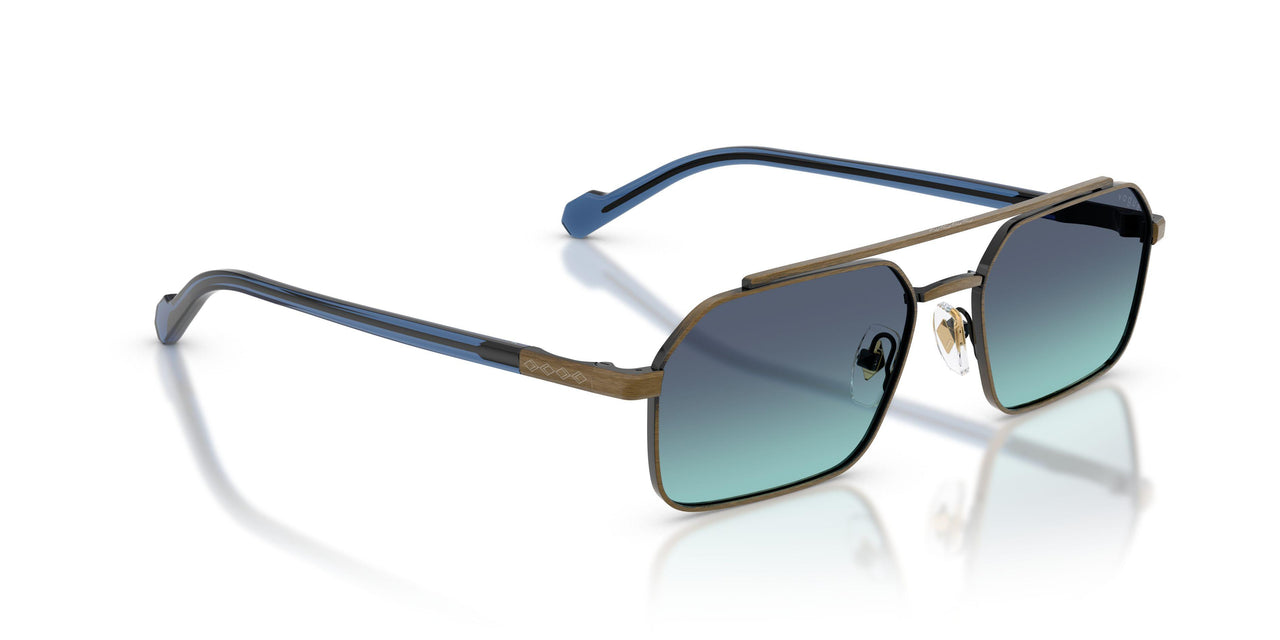 51374S - Gold - Azure Gradient Dark Blue