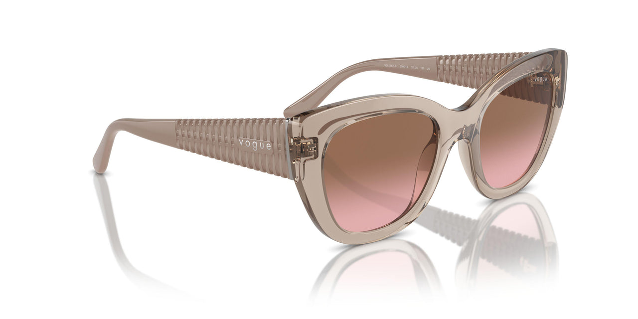 299014 - Brown - Pink Gradient Brown