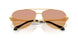 1002EL - Gold - Clear Fifty Orange/dark Pink
