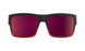 0000129 - Soft Matte Black Red Plum Fade - Happy Bronze with Red Plum Mirror