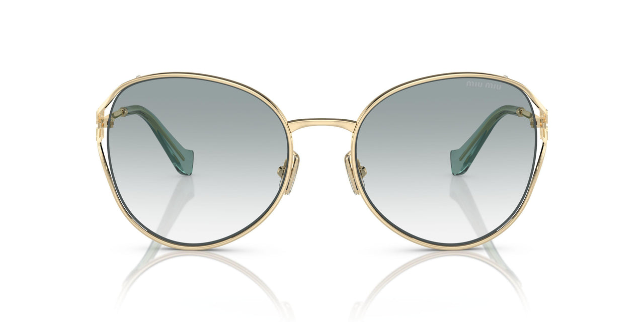ZVN03O - Gold - Clear Gradient Light Blue