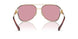 ZVN50D - Gold - Dark Pink Mirror Internal Silver