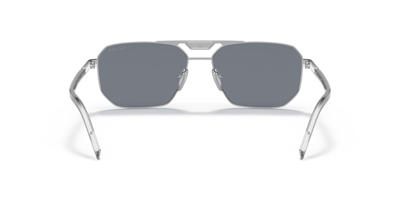 1BC02R - Silver - Blue Mirror Silver 80