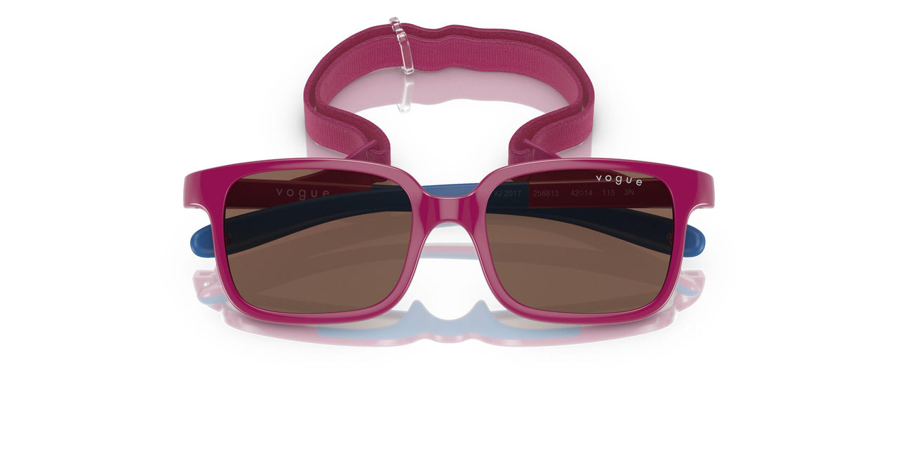256813 - Pink - Dark Brown