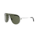 16N - Shiny Silver - Green