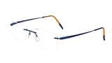 Silhouette Racing Collection Demo Rimless 5502 Eyeglasses