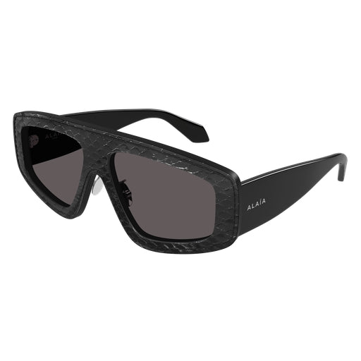 ALAIA アライア サングラス - 黒 【古着】【中古】 ALAIA（アライア） サングラス AA0024S レディース オーバル型 ロゴ