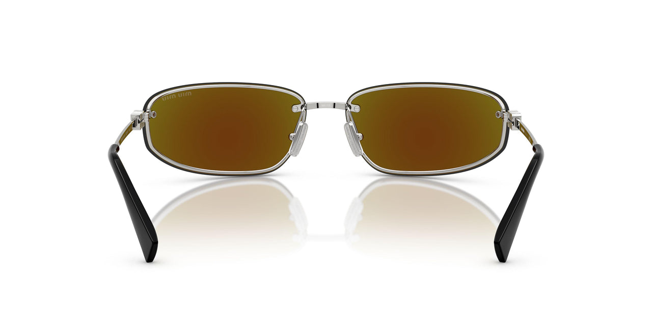 1BC10K - Silver - Light Green Mirror Blue