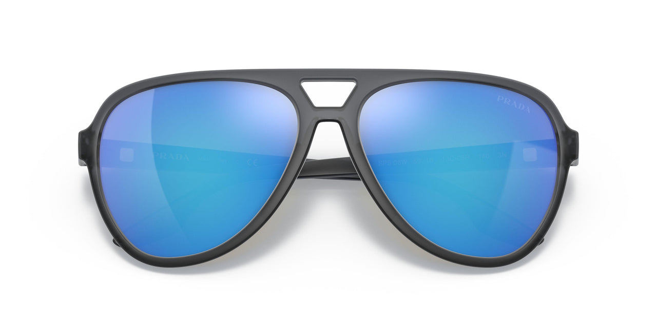 13C08R - Clear - Light Green Mirror Blue