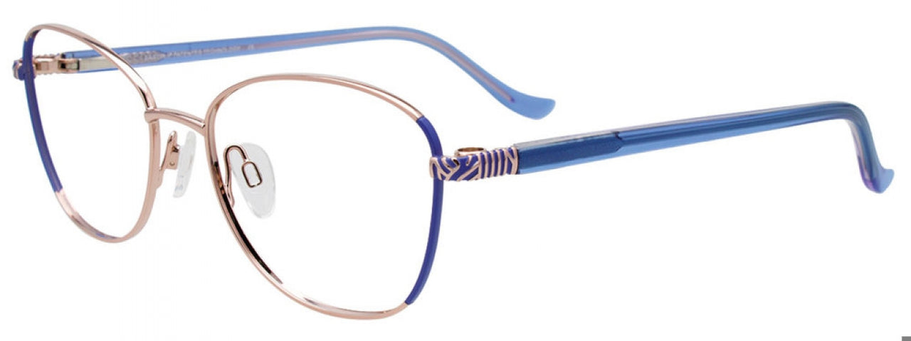 50 - Rose Gold & Blue
