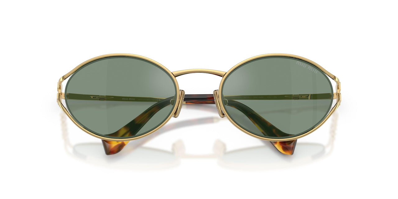 5AK04M - Gold - Green Mirror Internal Silver