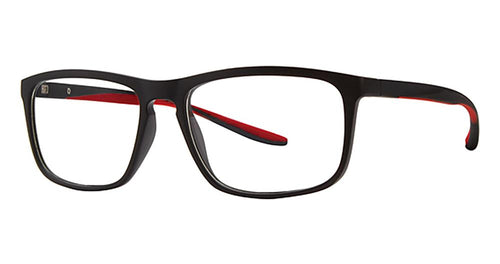 BLCKMTTRD - Black Matte/Red