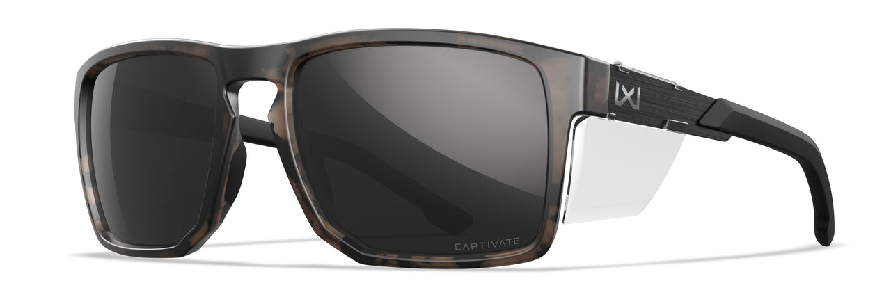 AC6APX05 Captivate Polarized Black Mirror / Matte Tortoise Brown