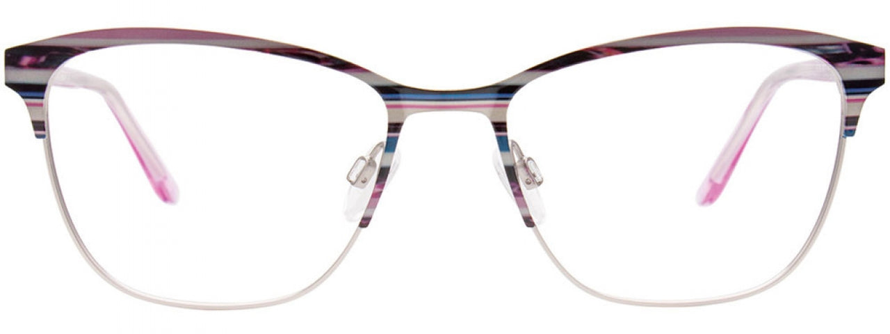 80 - Lilac & Multicolor Stripes