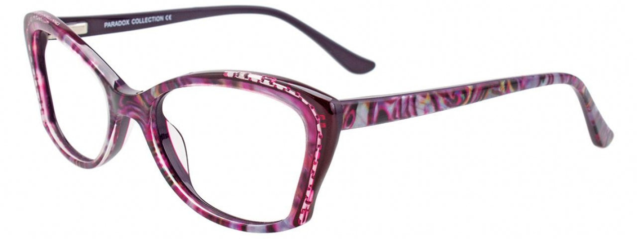 80 - Violet & Red & Marbeld Pearl Pink