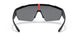 DG008F - Black - Dark Grey Mirror Blue/red