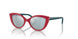 27756J - Red - Blue Mirror White