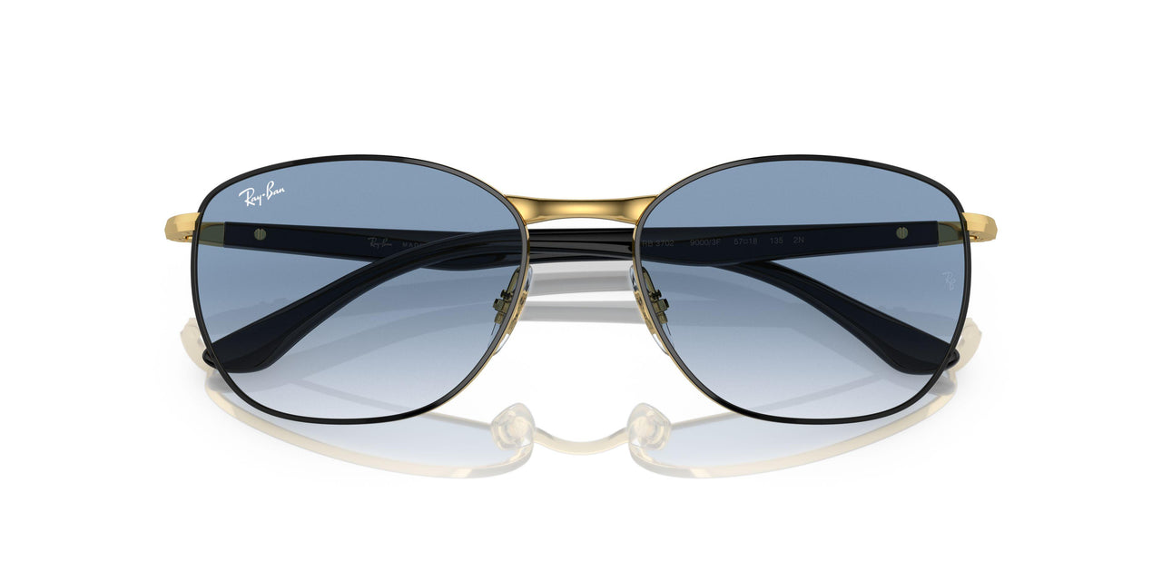 90003F - Black - Clear Gradient Blue