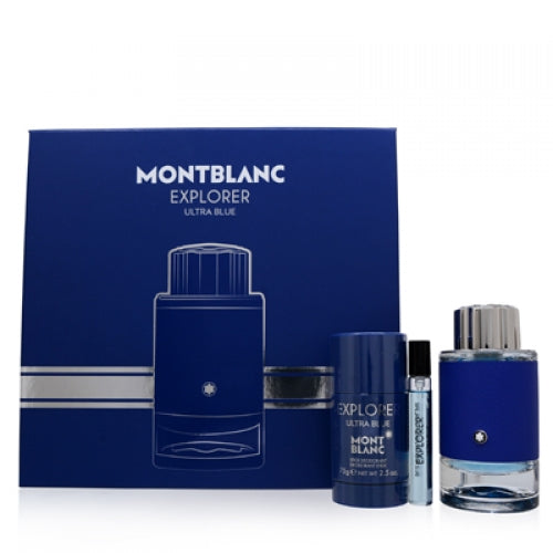 Mont Blanc Explorer Ultra Blue Set