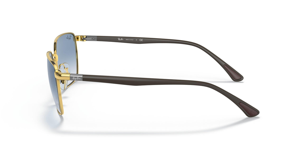 001/3F - Gold - Clear Gradient Blue