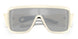 50026G - White - Clear Mirror Silver