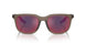 29F21A - Brown - Dark Grey Mirror Blue/red