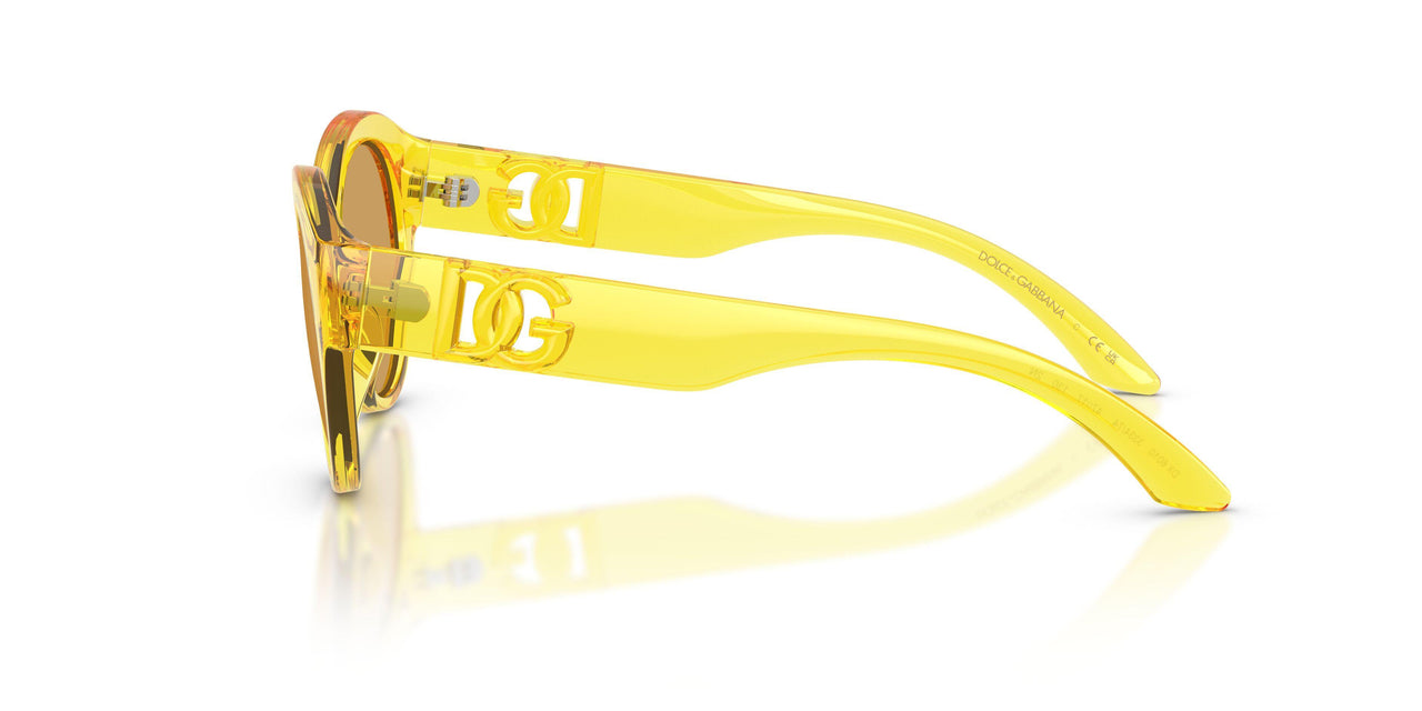 333474 - Yellow - Light Orange Mirror Silver
