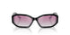 505458 - Black - Clear Gradient Fuxia Mirror Silver