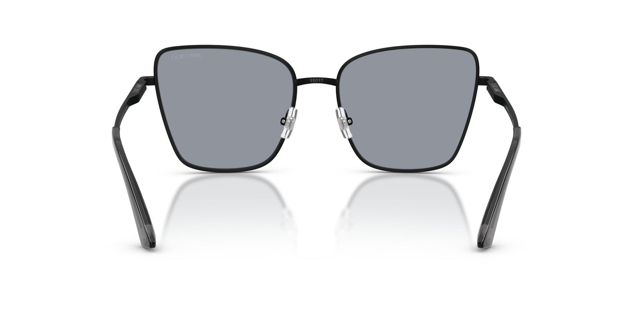 30014R - Black - Dark Grey Glitter