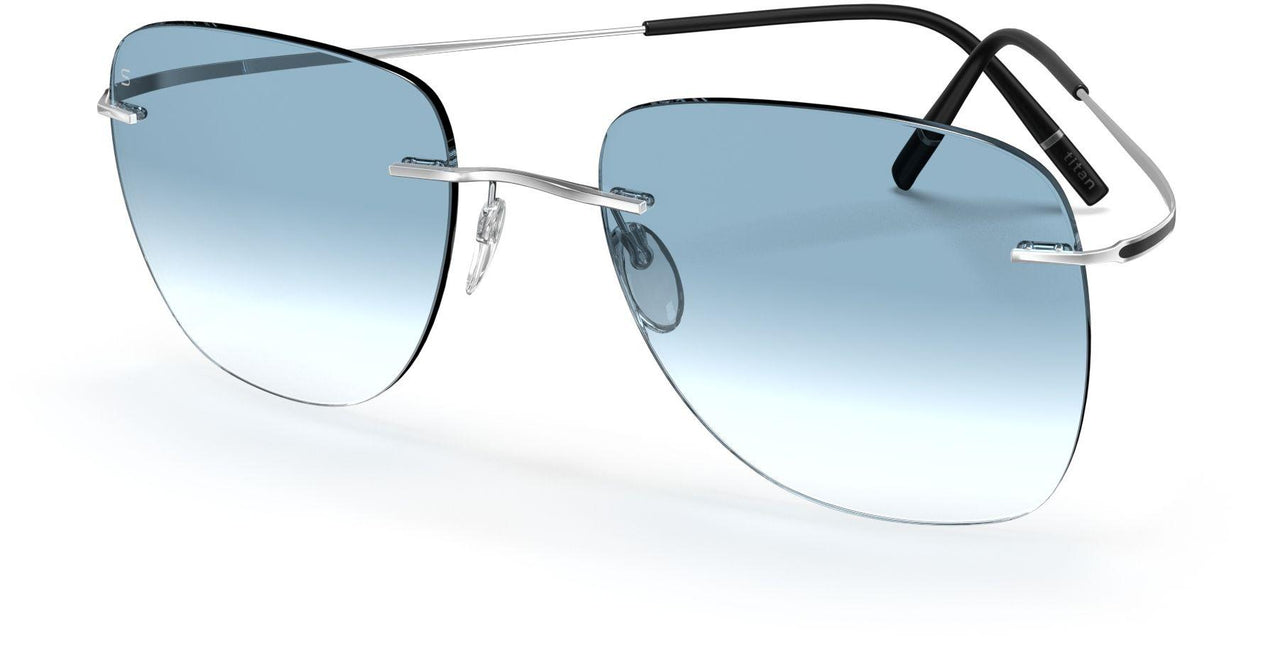 7405 - Silver-Black Neptun - special glazing - Tinted - blue 25-0%