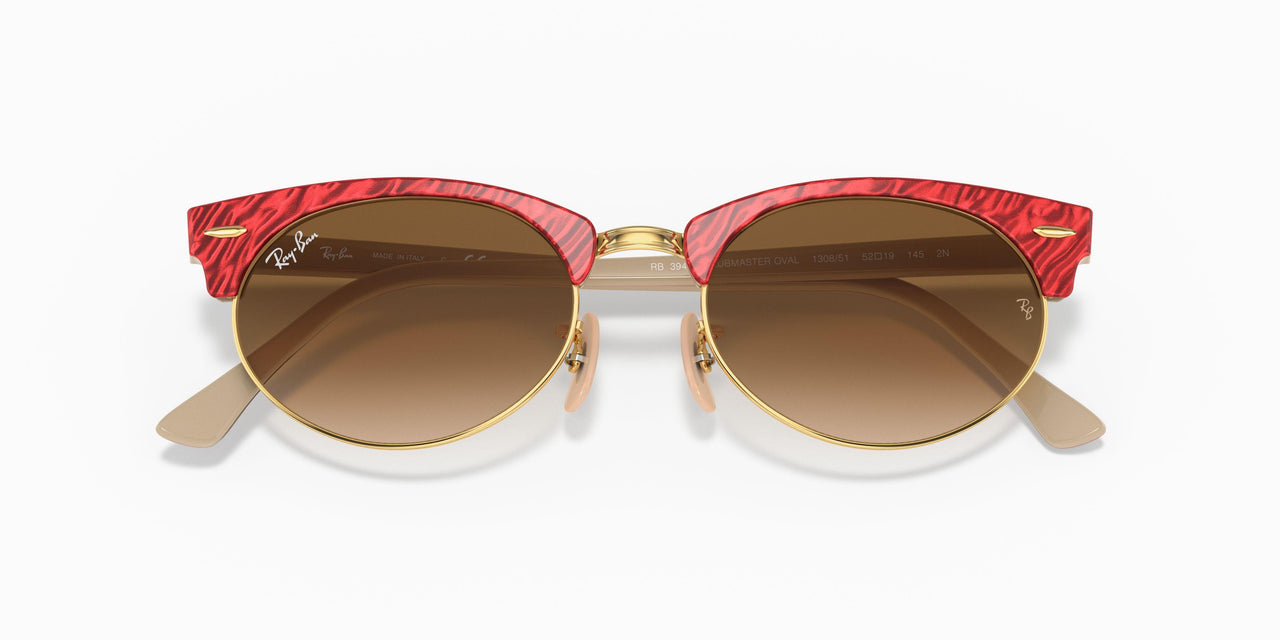 130851 - Red - Clear Gradient Brown