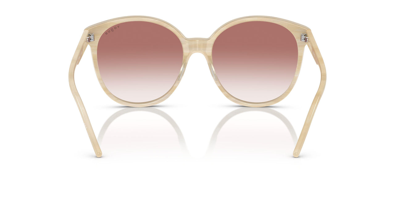30708D - Ivory - Clear Gradient Pink