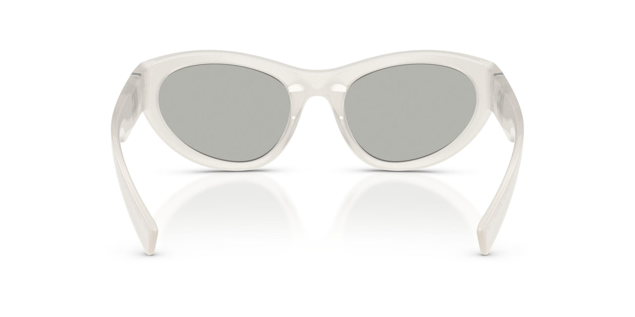 30398V - White - Clear Mirror Silver
