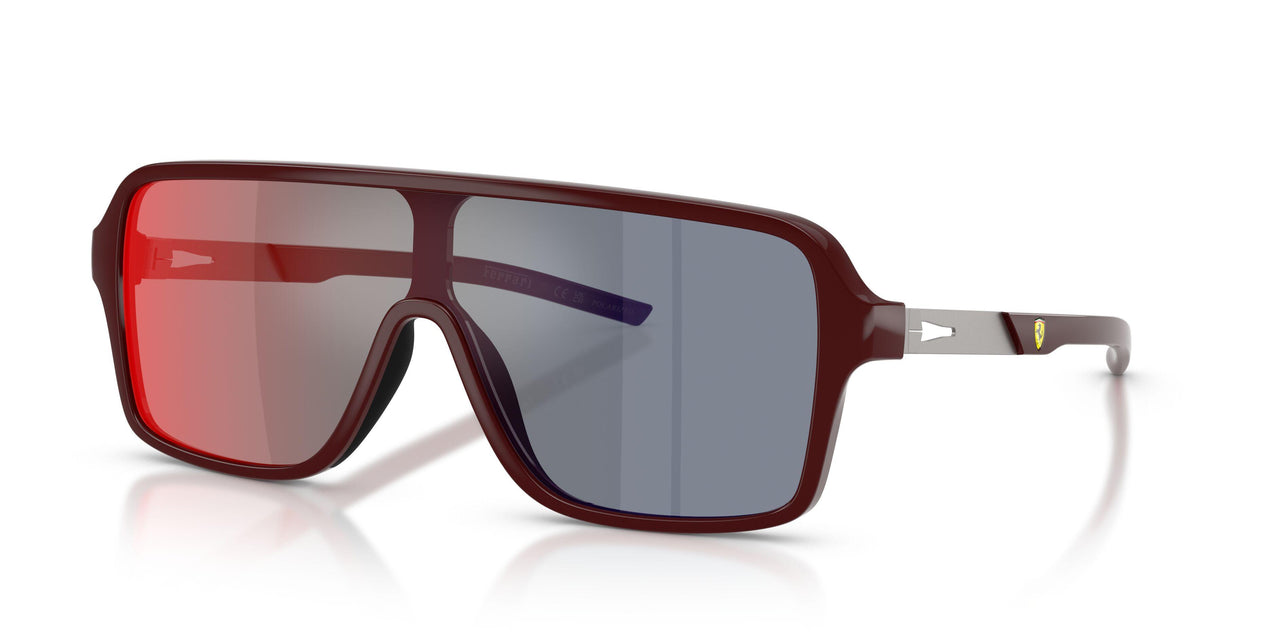 525/M5 - Bordeaux - Dark Grey Mirror Red/yellow